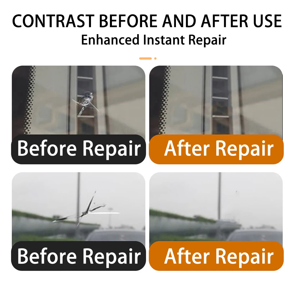 Инструмент для ремонта автомобильного лобового стекла DIY Window Tools Glass Curing Glue Auto Scratch Crack Restore Kit новый.
