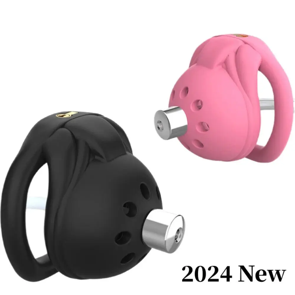 Розовая мужская клетка целомудрия для воздержания защита от шеф-повара с