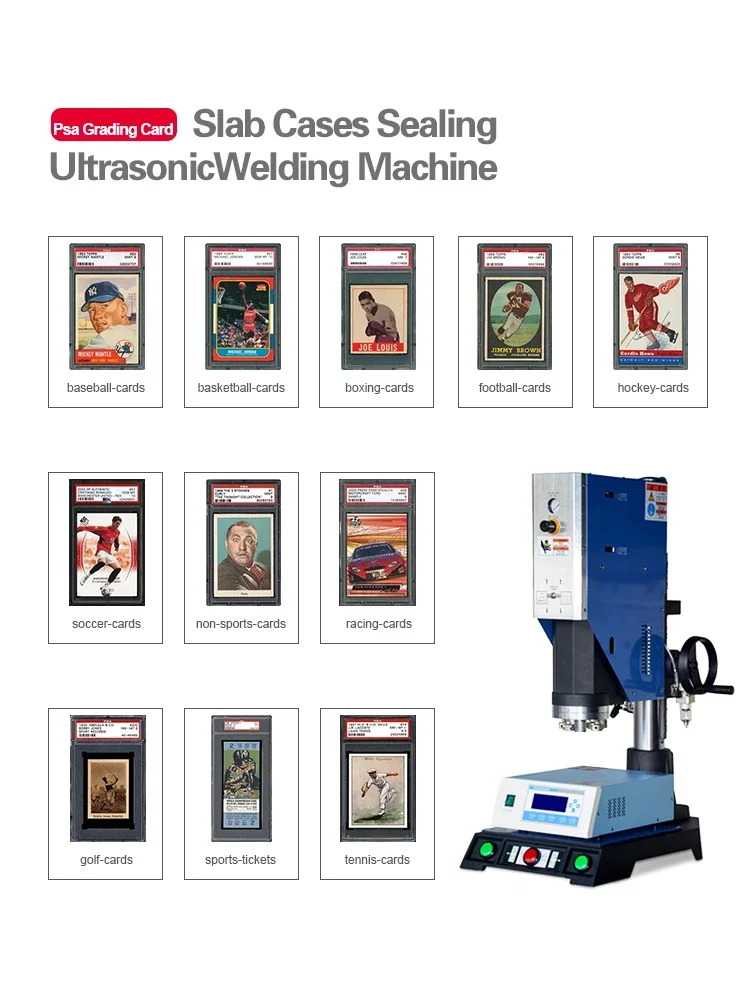 Машина для запечатывания корпусов Ультразвуковой сварочный аппарат карт PSA Sports