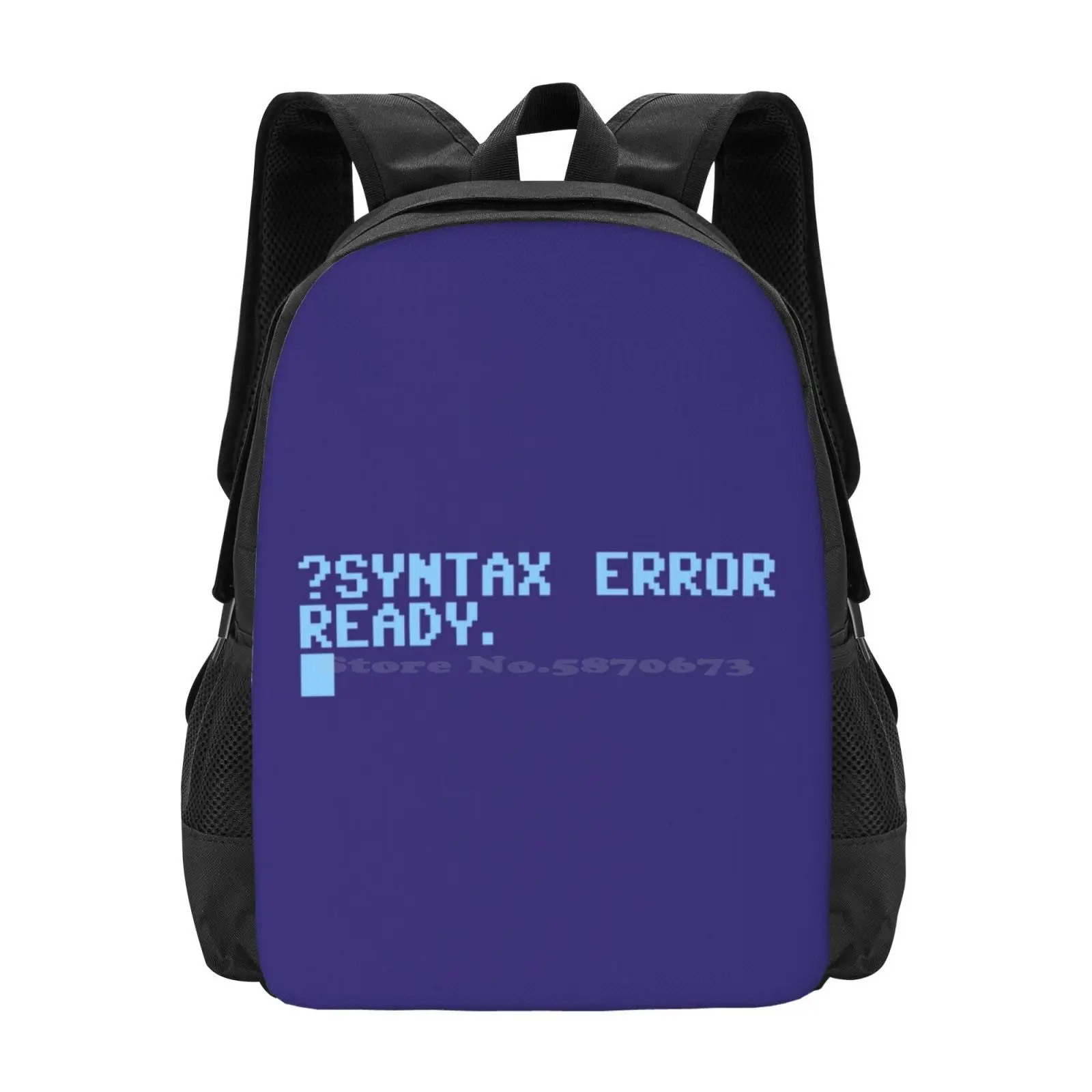 Синхроническая ошибка готова к 8 бит (подсказка C64) 3D печать Дизайн Рюкзак