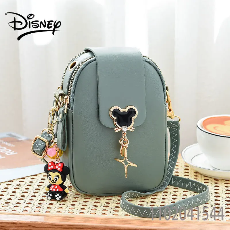 Disney Purse Women's Shoulder Bag for Girl Cute Mickey Mouse Cross Body Bag PU for Shopping Travel Birthday Gift Free Shipping