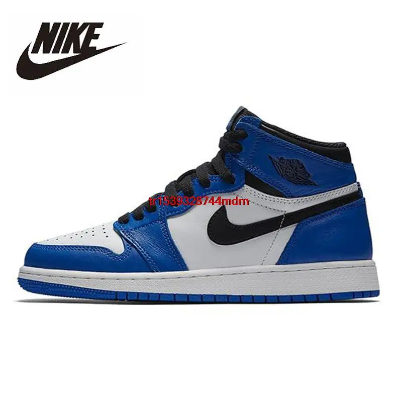Кроссовки Nike Air Jordan 1 для мужчин и женщин Баскетбольная обувь в стиле ретро
