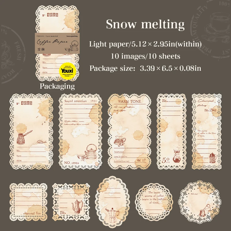 

Кофейная бумага для скрапбукинга