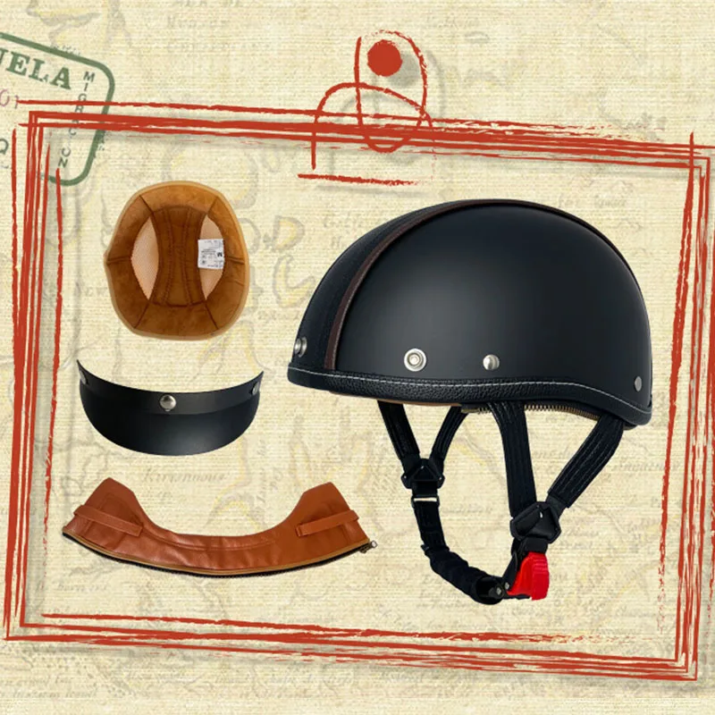 Мотоциклетный шлем для мужчин и женщин защитная шапка езды на мотоцикле в стиле