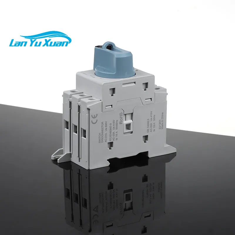 HABOO DL80 32Amp DIN рейка монтажный поворотный переключатель 3/4P 800 в 25/32/40/63/80/100a изолятор переключатель отключения висячий замок замена