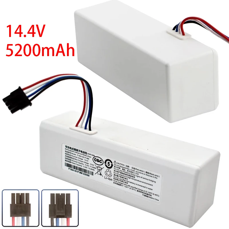 

Аккумулятор для робота-пылесоса Xiaomi Mijia 1C STYTJ01ZHM, 14,4 В