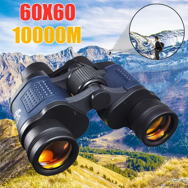 

Clarity Telescope 60X60 Binoculars Hd 10000M High Power For Outdoor Hunting Optical Lll Night Vision binocular Fixed Zoom