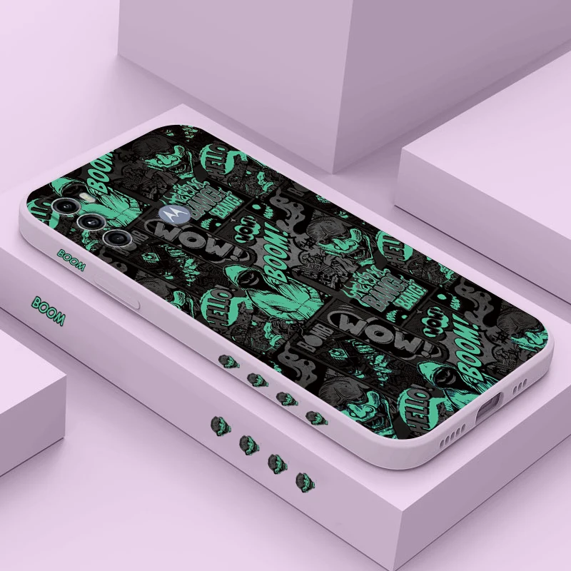 Силиконовый чехол для телефона Motorola Moto G60 G52 G42 G62 G82 G50 G100 G84 G24 G72 G60S G54 G40F G34 G9Power