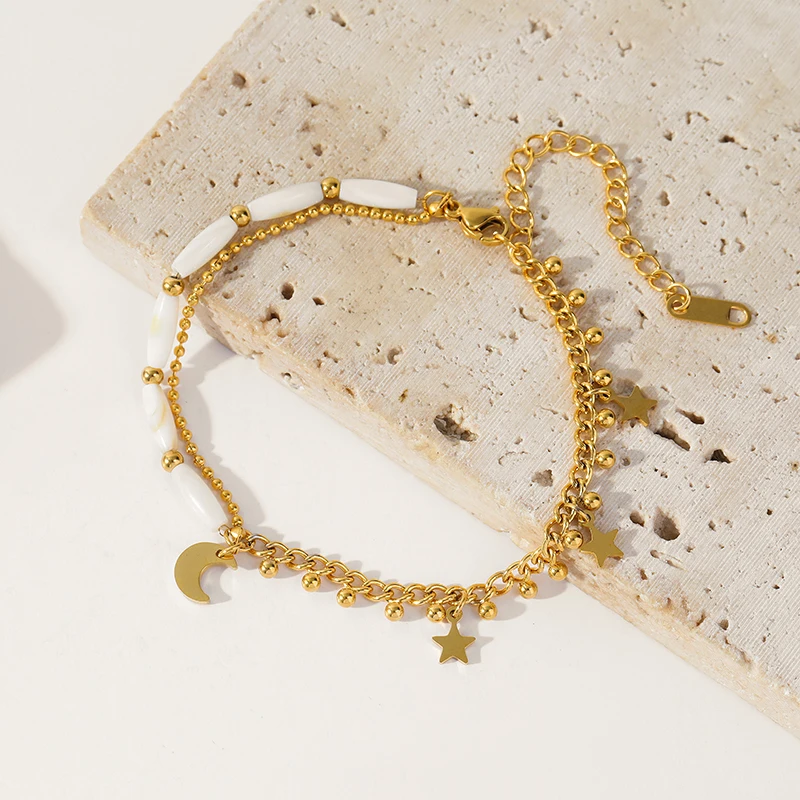 Браслет BCEFACL из нержавеющей стали 316L для женщин и девушек модные