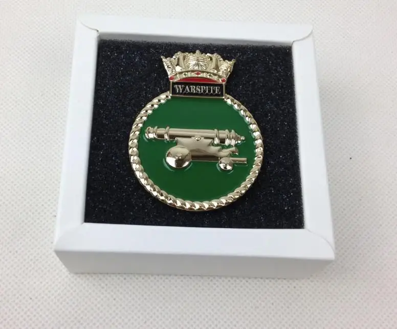 

Металлический значок HY004 HMS Warspite