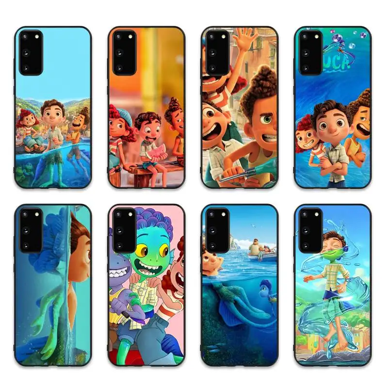 

Disney Luca Phone Case for Samsung S10 21 20 9 8 plus lite S20 UlTRA 7edge