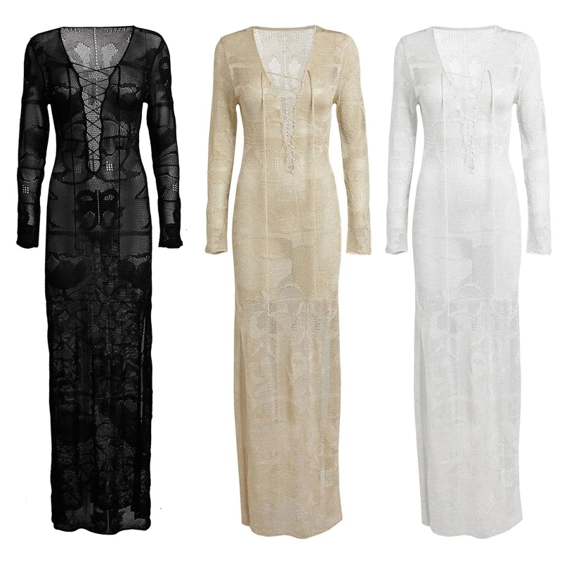 

New style Women Loose Swimsuit Cover Ups Vacation Dress Sun Protection Bikini Cover Ups