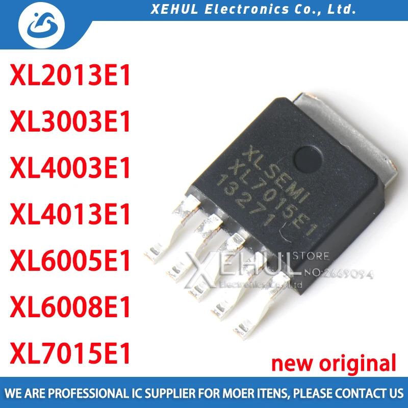 10 шт. новый оригинальный XL2013E1 XL3003E1 XL4003E1 XL4013E1 XL6005E1 XL6008E1 XL7015E1 3003 4003 4013 6005 E1 SMD TO252-5