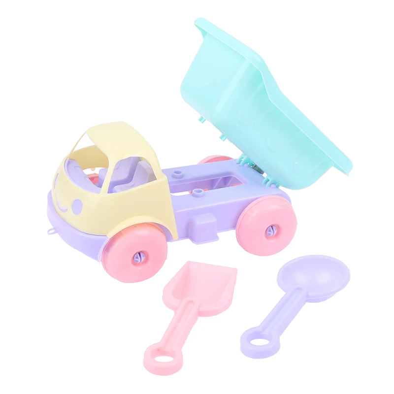 Машинка для пляжных игр игрушка песка лопатка грабли автомобиль набор