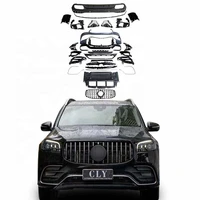 cly body kits for 2020 2021 mercedes gls x167 facelifts gls63 amg car bumpers with gt grille