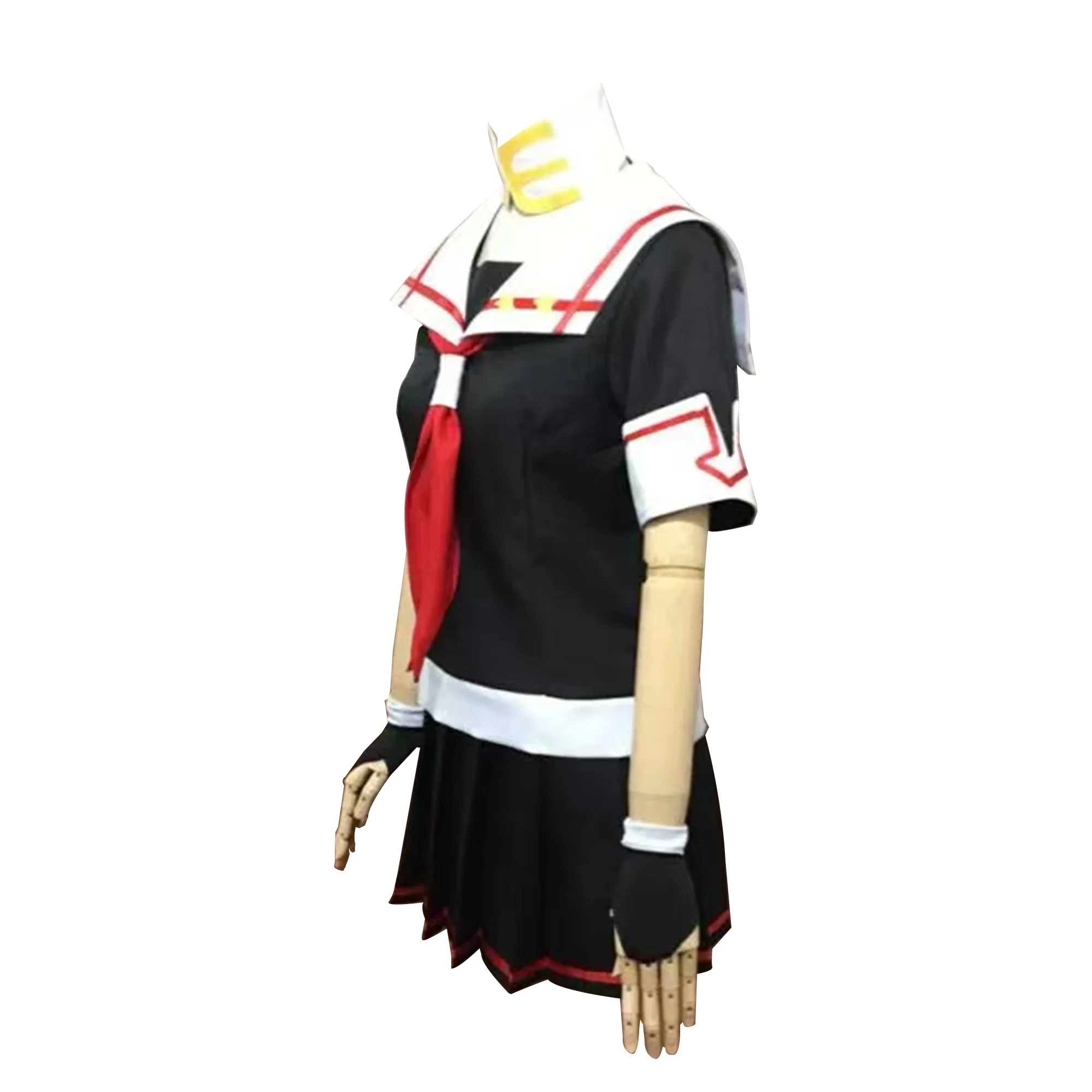 Аниме Kantai Коллекция Косплей Юдachi Костюм JK Униформа Полный комплект Женский