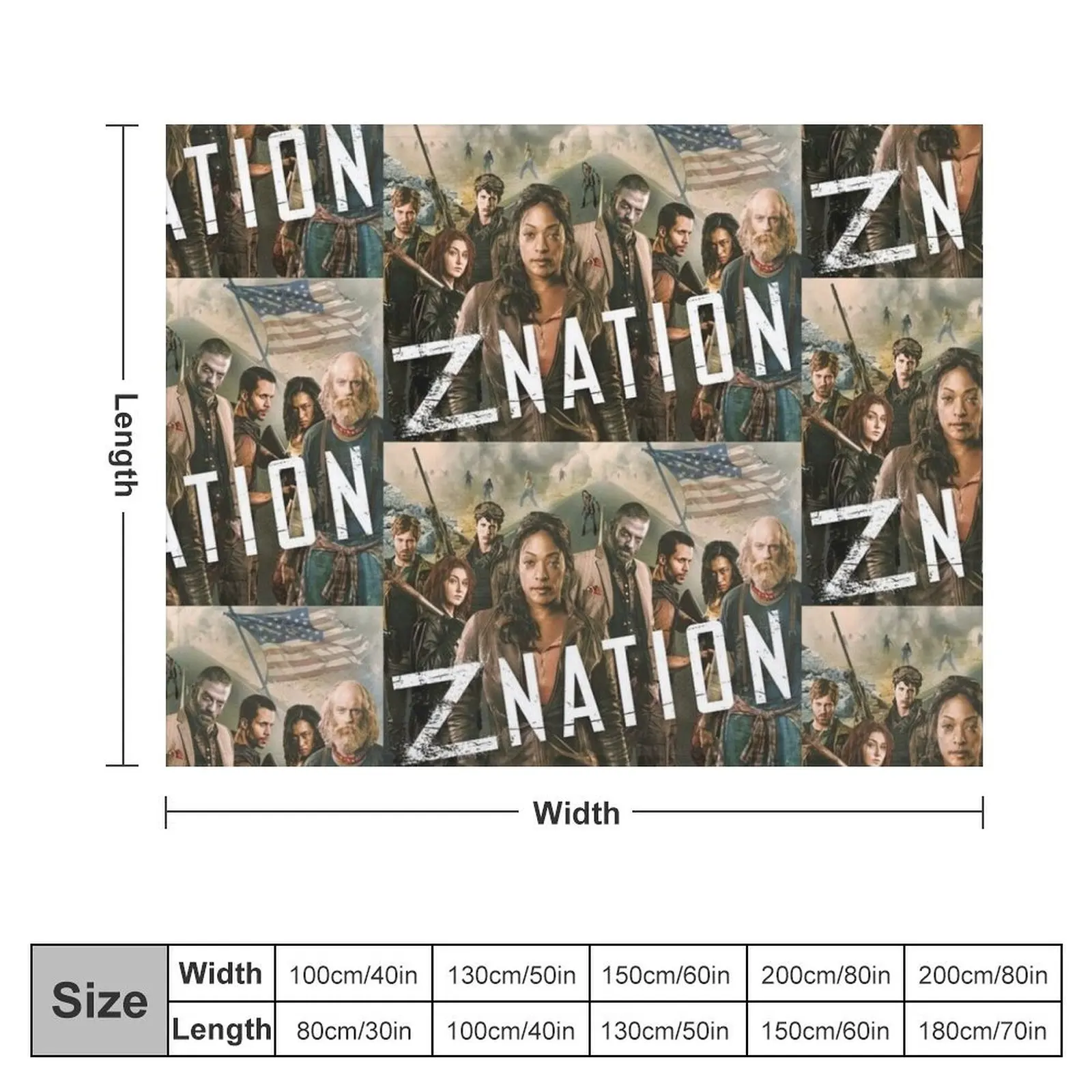 Одеяло Z Nation Fanatic милые клетчатые аниме одеяла