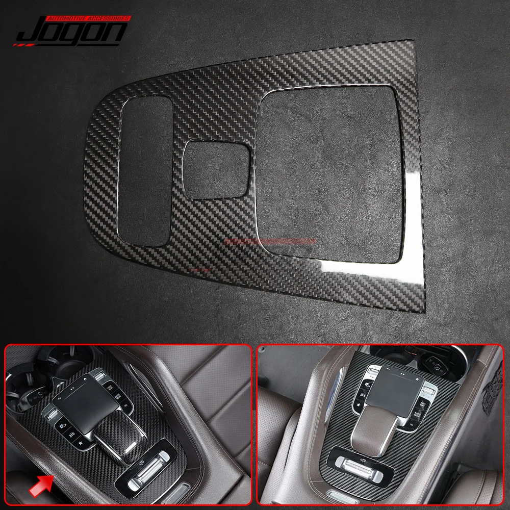Для Mercedes Benz GLE Class W167 GLE350 400 450 53 63 2020 карбоновое волокно для салона автомобиля