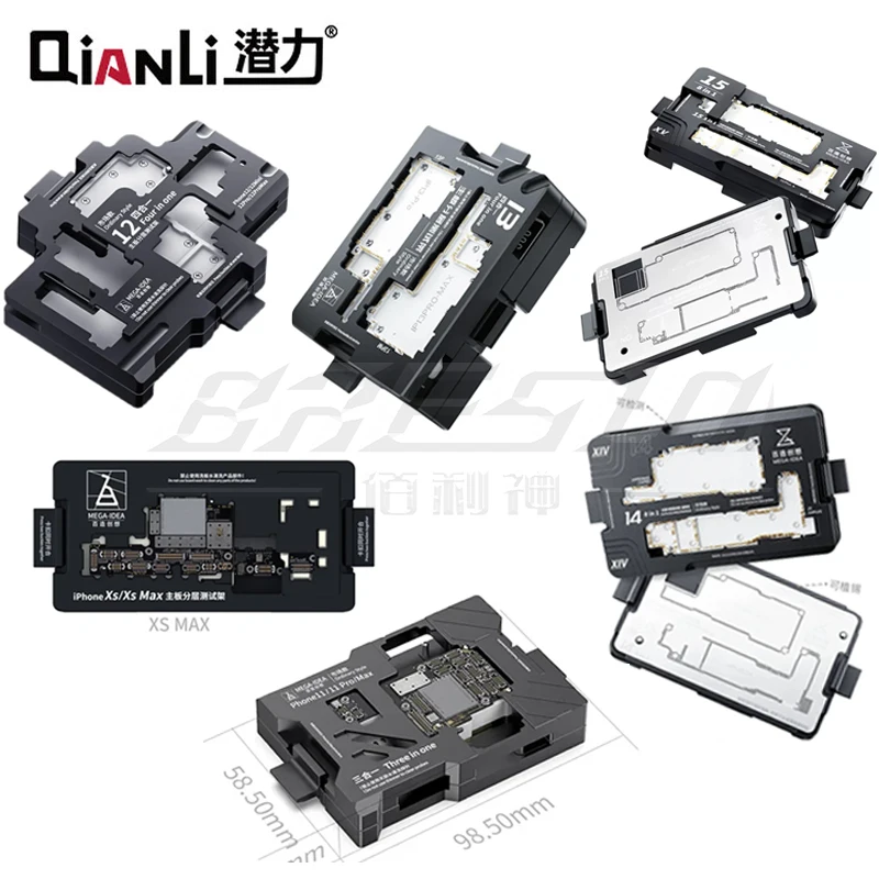 Многослойная Тестовая Рамка Для Материнской Платы Qianli Iphone Mega-idea 13 14 15 Pro Max