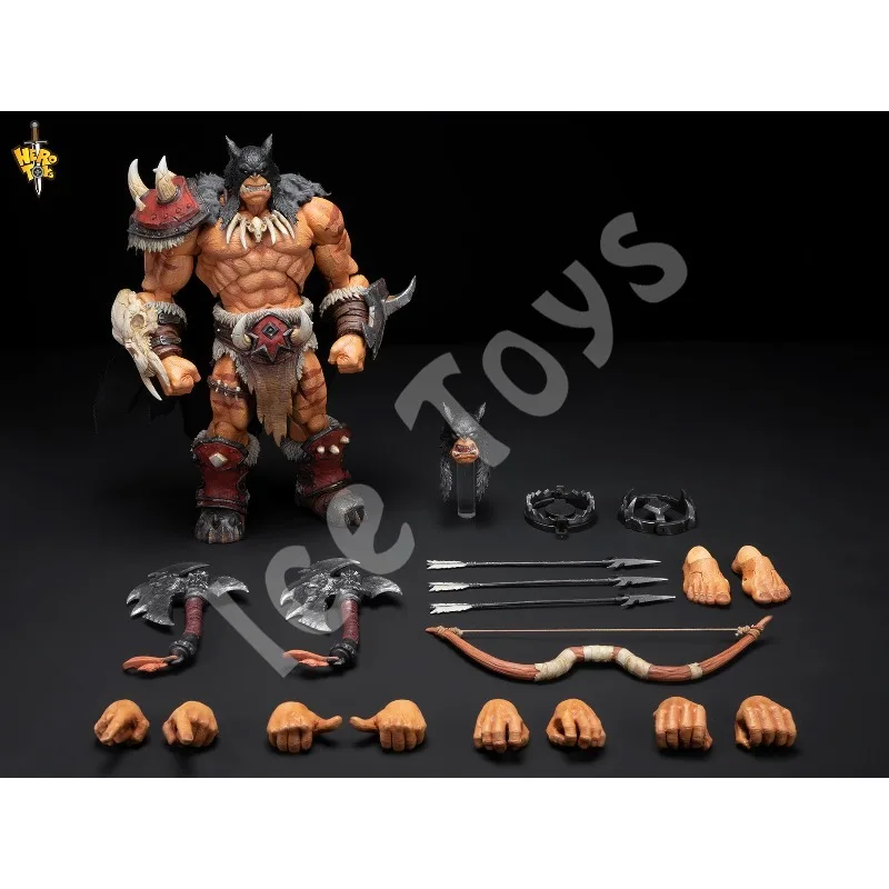 В наличии: Коллекционная фигурка орка-стalkerа из серии Hero Toys Tribal Hunter, масштаб 110, подвижная, модель солдата, подарок (art.: 3920dc4d0865a) - 3920dc4d0865a