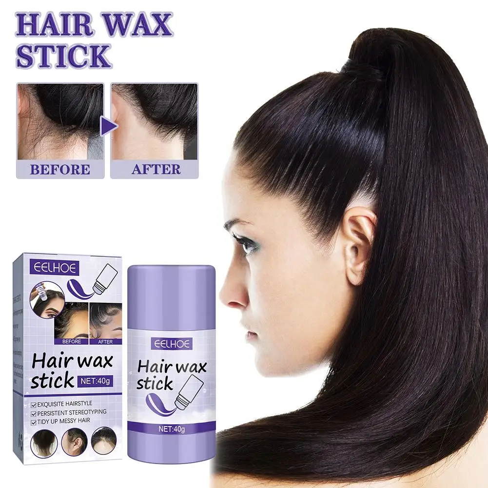 

40g Broken Hair Wax Stick Non-Greasy Broken Hair Wax Cream Non-Stick Broken Hair Finishing Cream Long-Lasting Styling stick