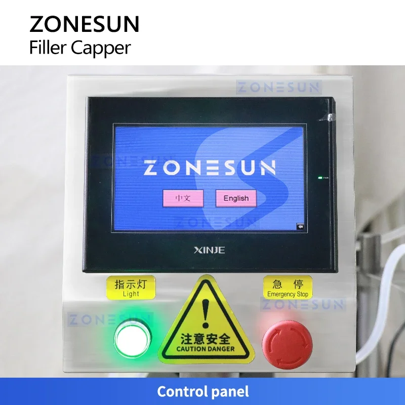 Машина для розлива и укупорки моноблока Zonesun наполнитель система упаковка
