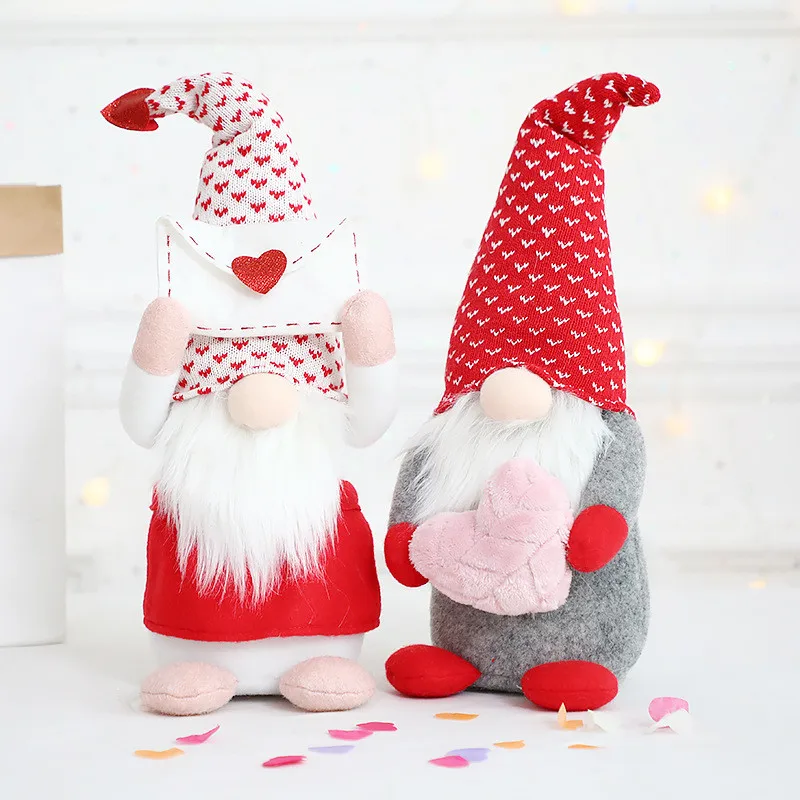 

Faceless Gnome Doll Valentines Day Gift Christmas Decorations for Home Xmas Ornaments Wedding Party Supplies New Year 2023 Gifts