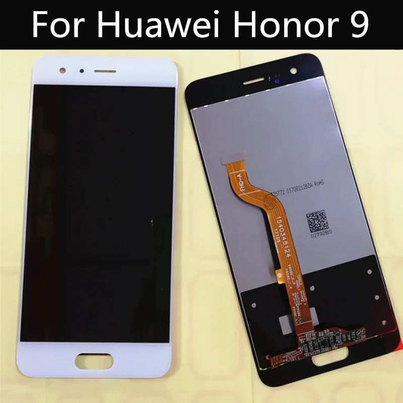 Kup Dla Huawei Honor 9 STF-L09 STF-AL10 STF-AL00 STF-TL10 Wyświetlacz LCD + Ekran Dotykowy Digitizer Zgromadzenie Honor 9 Premium
