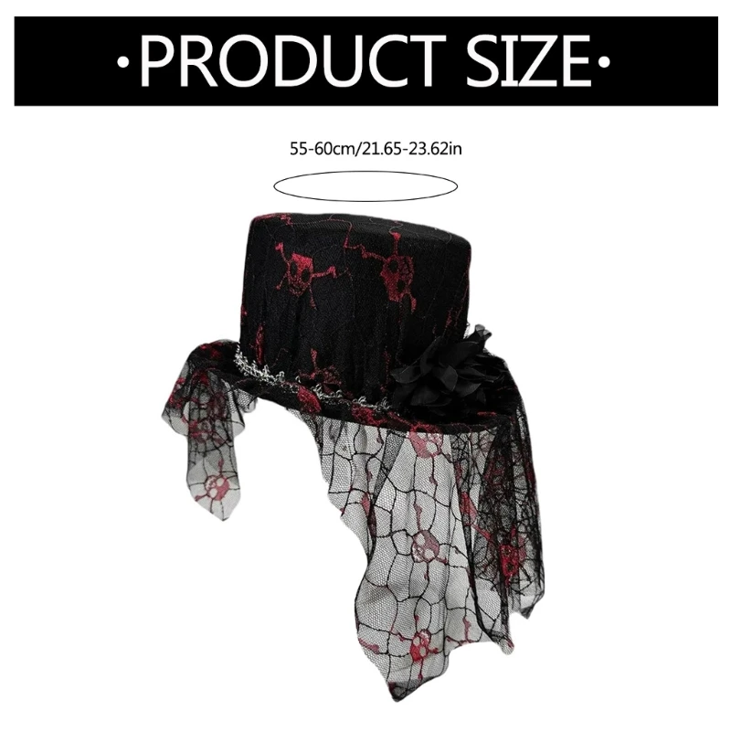 Шляпа волшебника на Хэллоуин костюм вампира шляпа для выступлений сцене