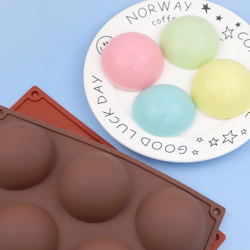 

Сфера с полушариками, силиконовая форма для выпечки, 3D форма для выпечки шоколада, полусфера, форма для выпечки, форма для кексов, форма для кексов, «сделай сам», кухонный инструмент для маффинов