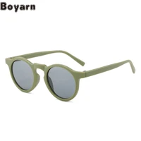 boyarn new childrens sunglasses round uv protective sunglasses candy color outdoor glasses for boys and girls