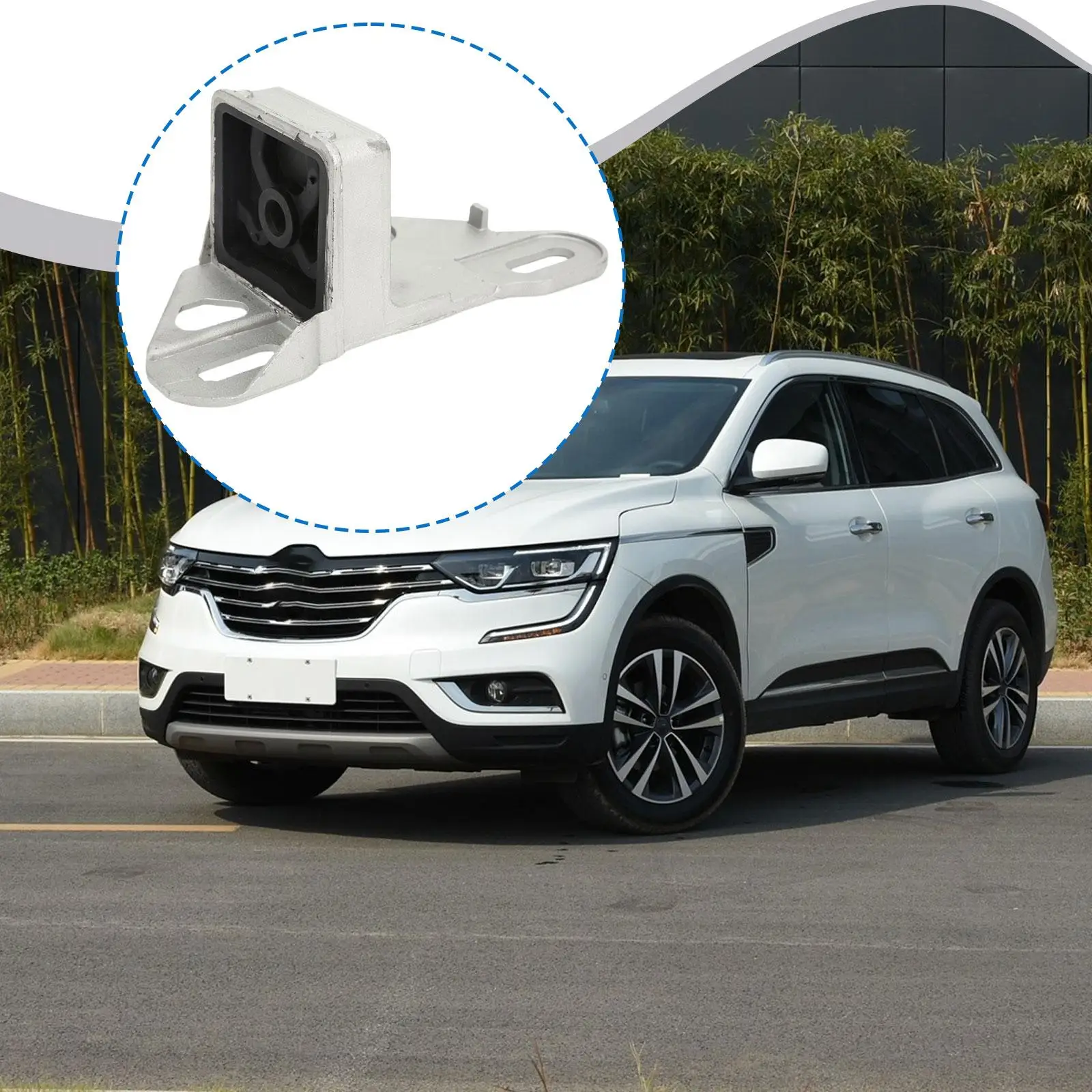 Фото Задний монтажный кронштейн выхлопной системы 7700424339 Аксессуары для Renault 98-17 №1