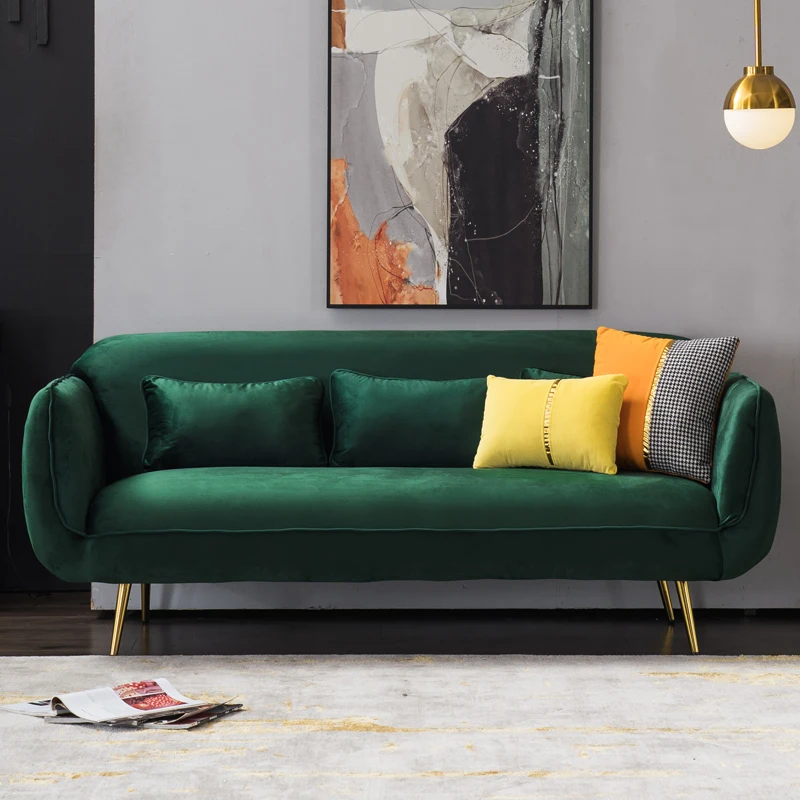 Роскошный современный минималистичный диван TLL маленькая матерчатая мебель для