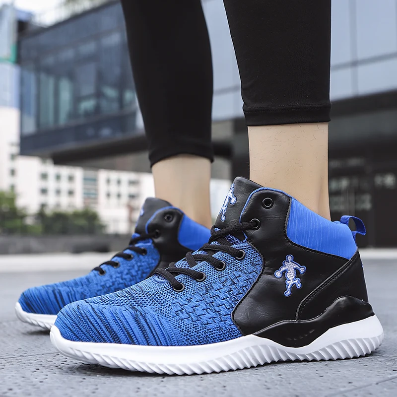 

Мужская Баскетбольная обувь, высокие кроссовки для мужчин, повседневные спортивные мужские баскетбольные кроссовки, уличные спортивные тр...