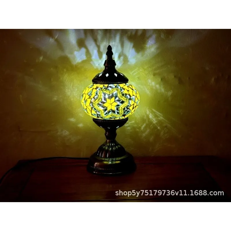 Экзотическая винтажная мозаика Синьцзян ресторан спальня прикроватная тумбочка