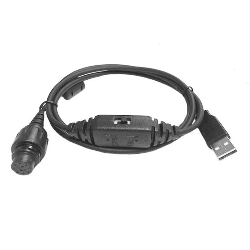 HYT PC47 USB Programming Cable 10-Pin For Hytera MD652 MD655 MD658 MD656 MD780 MD785 MD782 MD786 RD980 RD985 RD986 RD960 RD965