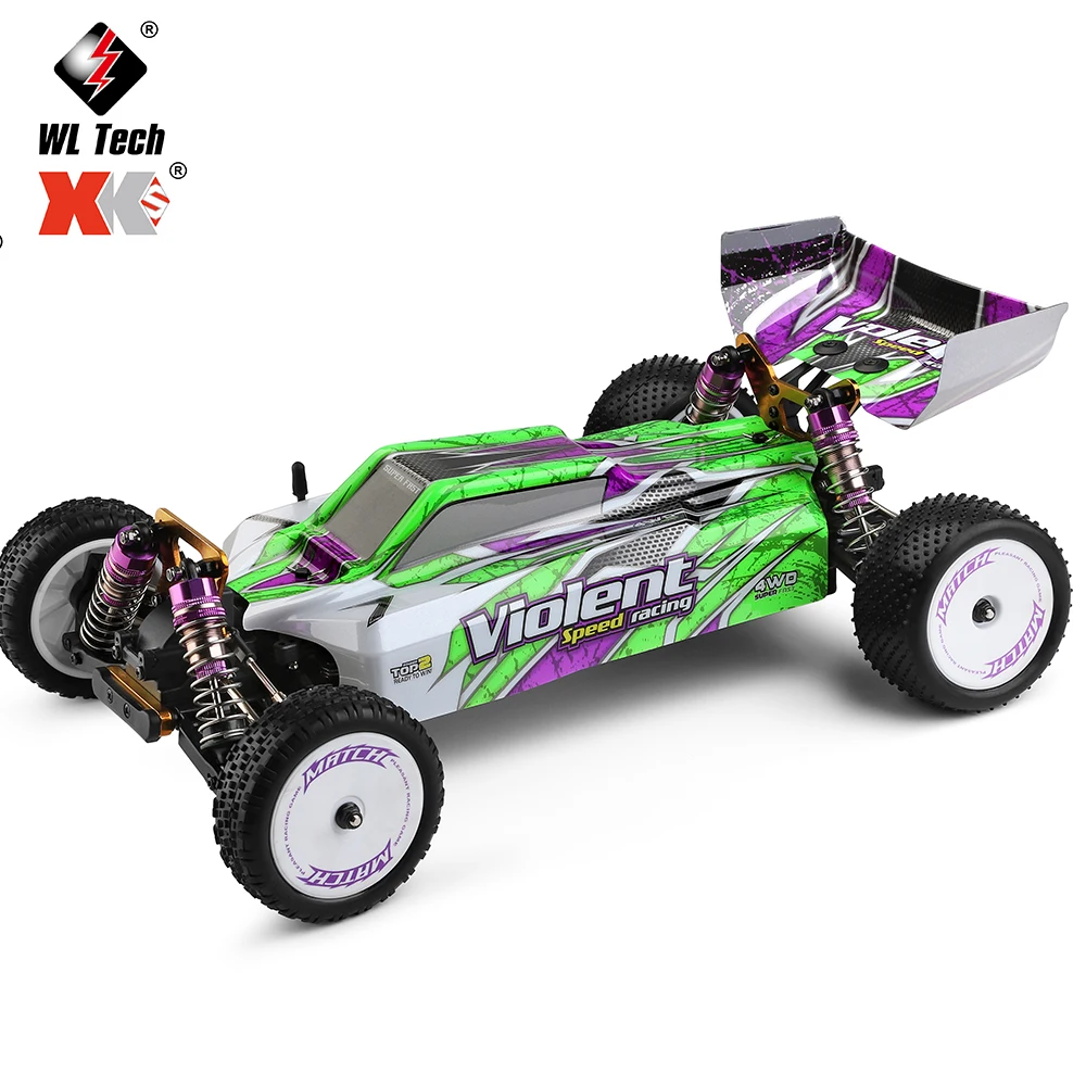 

RC 104002 2022 New WLtoys RC CarBrushless Competition 60KM/H High Speed Drift Car Metal Chassis 4WD Electric Remote Control Car