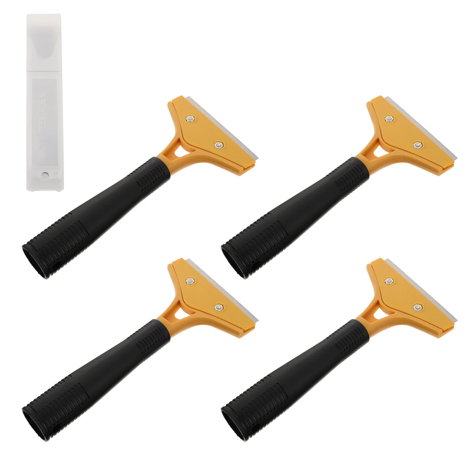 

4 Pcs Scraper Tool Multi Cleaner Tool Tile Glue Cleaner Metal Cleaner Cleaning Multifunction Floor Wall Scraper