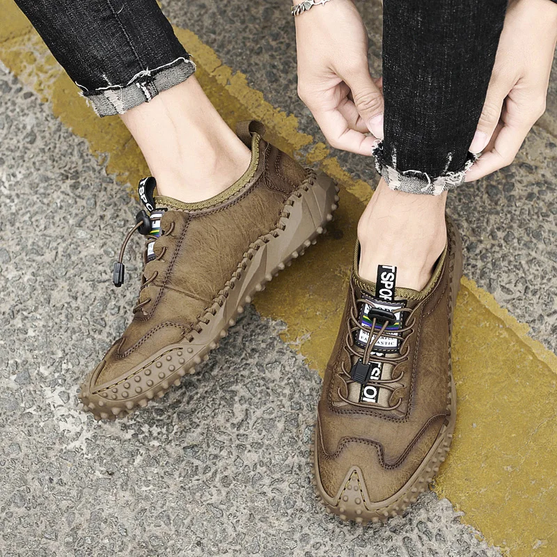 2022 Professional Men's Golf Shoes Comfortable Non-Slip Men's Golf Shoes Outdoor Leisure Walking Sneakers Size 38-46