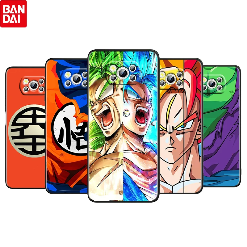 

Cartoon Dragon Ball For Xiaomi Poco X3 NFC F3 GT M4 M3 M2 F2 F1 X2 Pro Silicone Soft TPU Black Phone Case Funda Coque Capa Cover