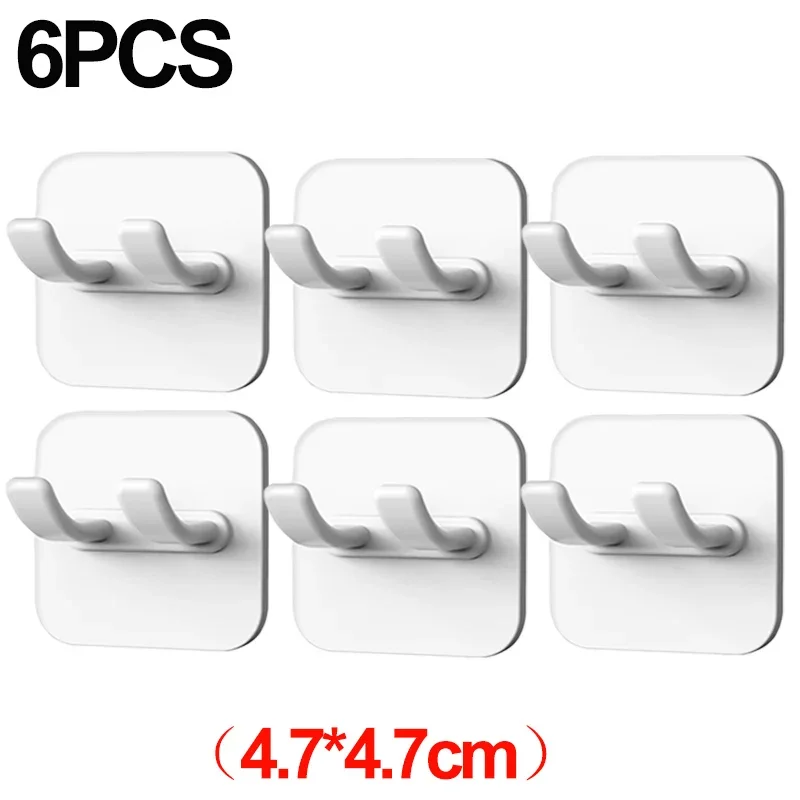 

Настенные держатели для розеток, 1/6 шт., белый