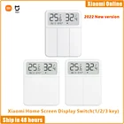 Умный настенный выключатель с ЖК-дисплеем, пульт дистанционного управления для освещения, температуры и влажности, 2021