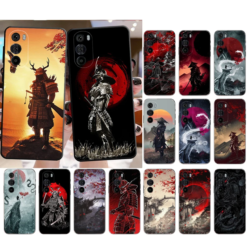 

Phone Case for Moto E22i E22 E32 E40 E20 E7Power E7 E6 Plus Edge X30 20 Lite 20Pro 30 Neo Ultra Fusion Japanese Samurai Case