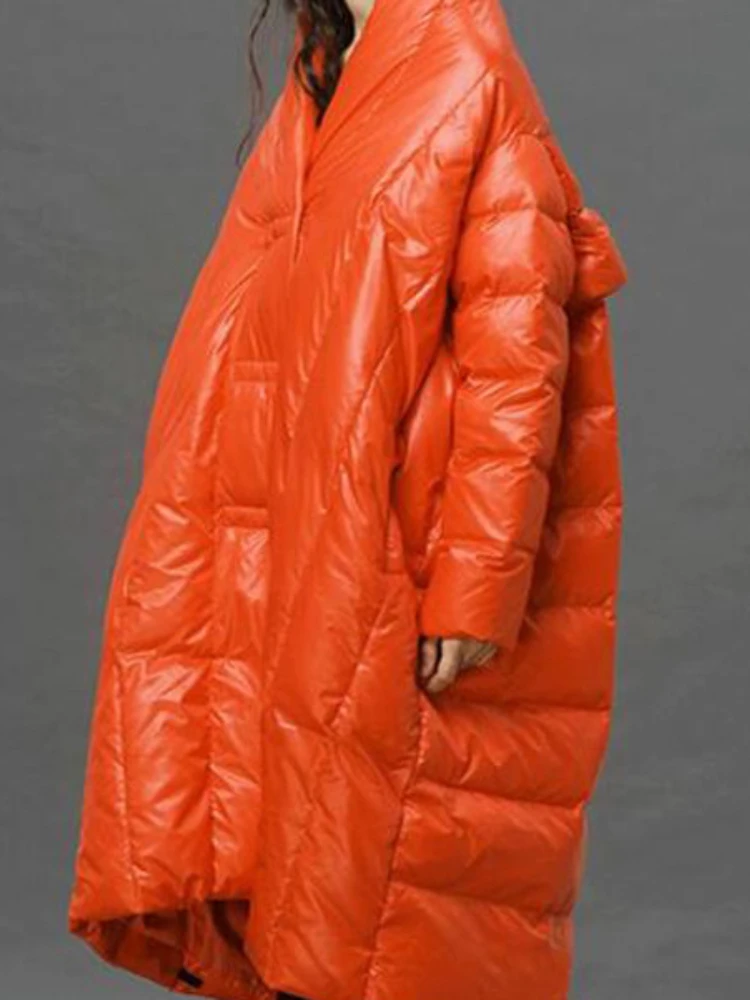 Женский пуховик новая зимняя верхняя одежда толстые свободные теплые куртки Parker