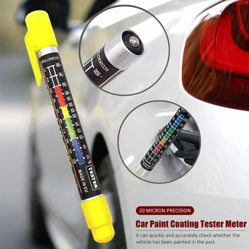 Car Paint Thickness Tester Pen Auto Lak Test Bit Portable Coating Meter Gauge Crash For |