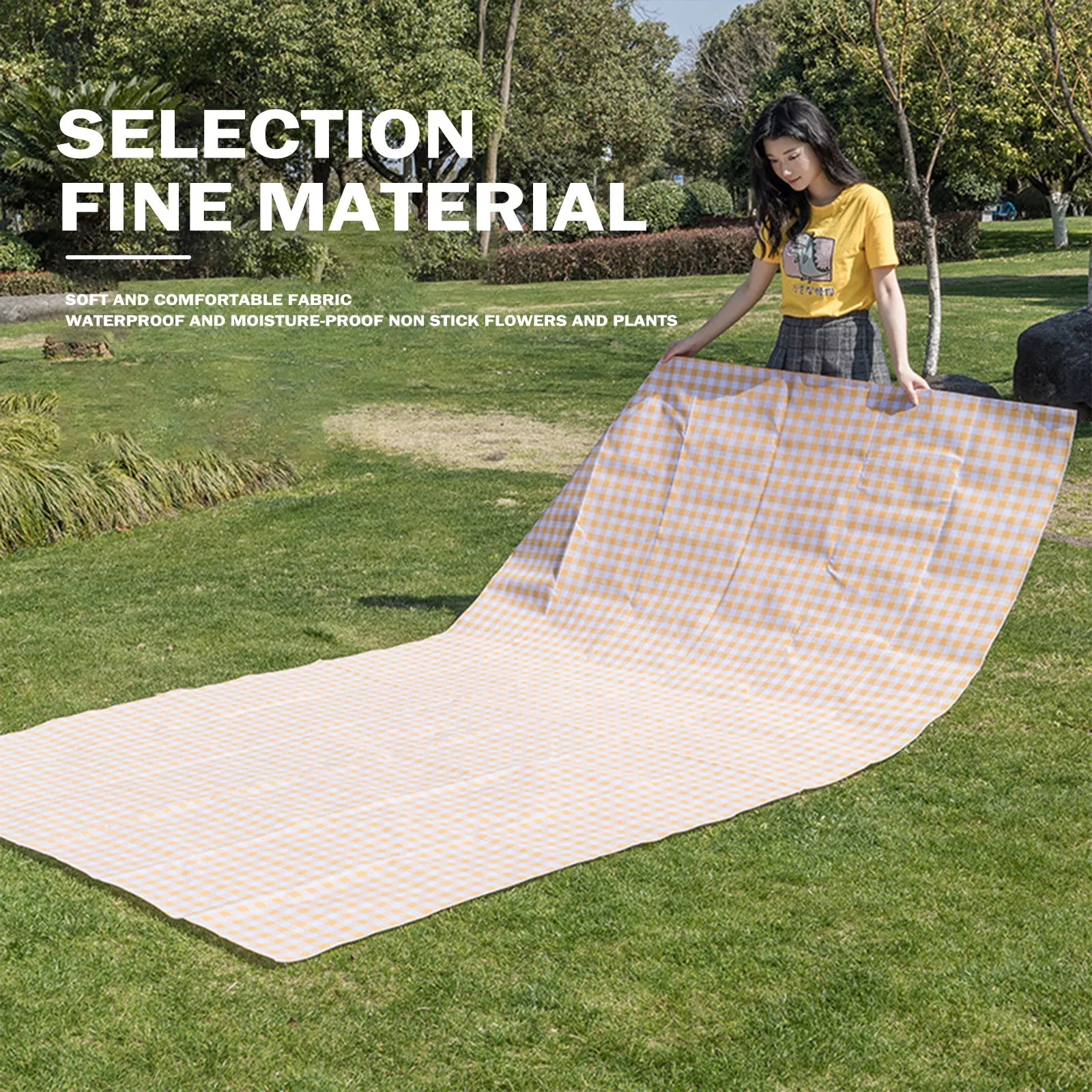 

New Camping Mat Waterproof Beach Blanket Outdoor Portable Picnic Ground Mat Outdoor Tables Camping Picnic Mat Blanket Lawn Games