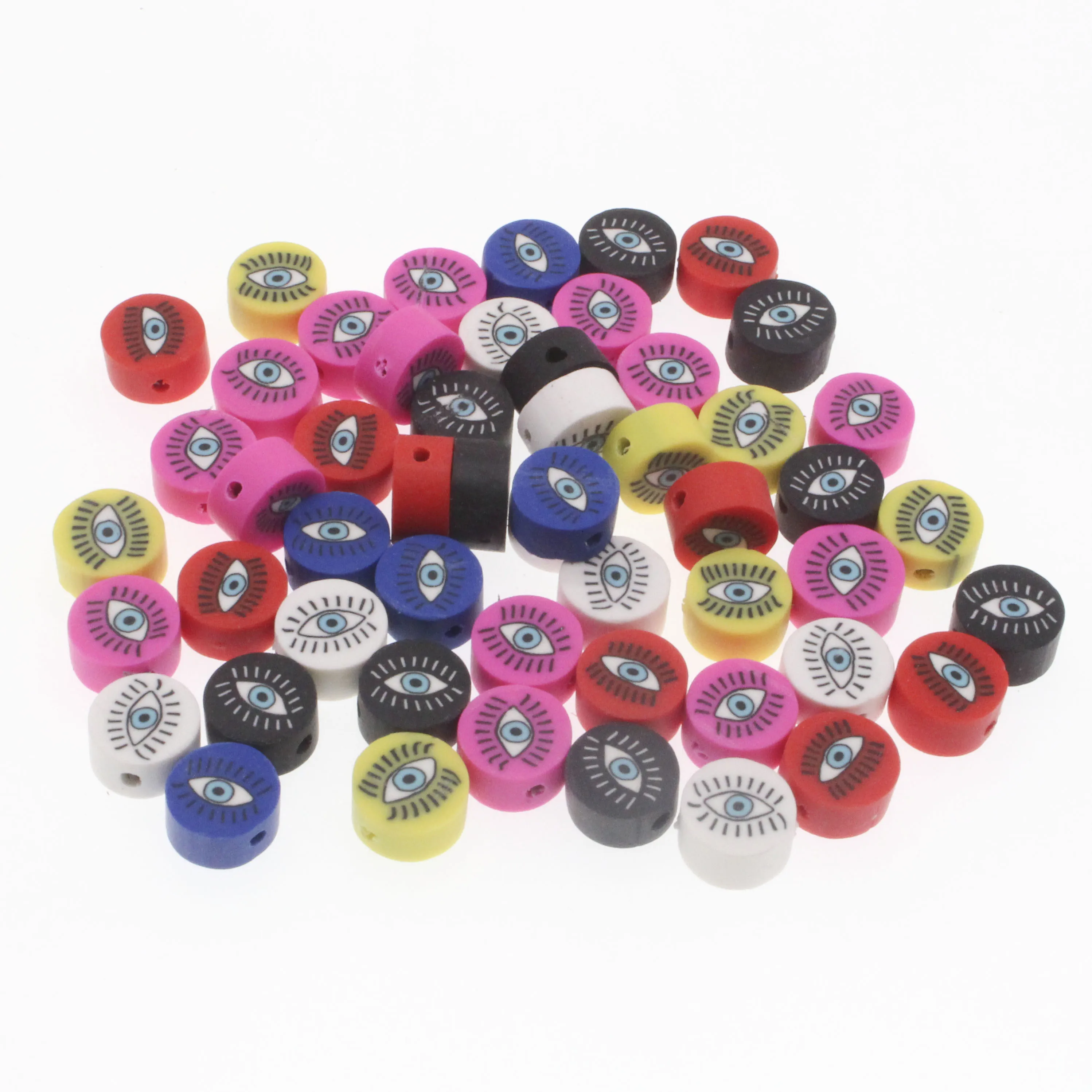 CHONGAI 30/50/100 шт., бусины из глины, бусины из полимерной глины, аксессуары ручной работы 10 мм