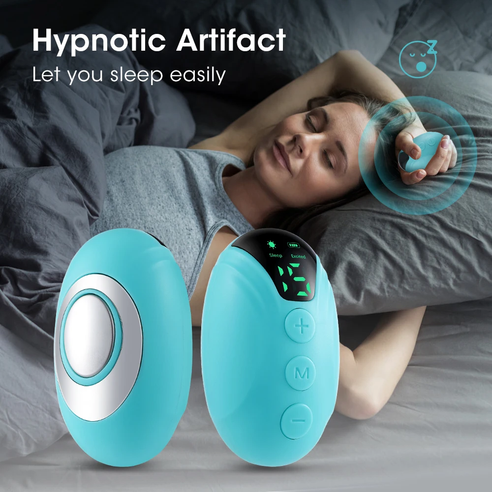 

Sleep Aid Device Handheld Sleep Device Microcurrent Holding Sleep Instrument Anxiety Pressure Relief Improve Deep Sleep Device