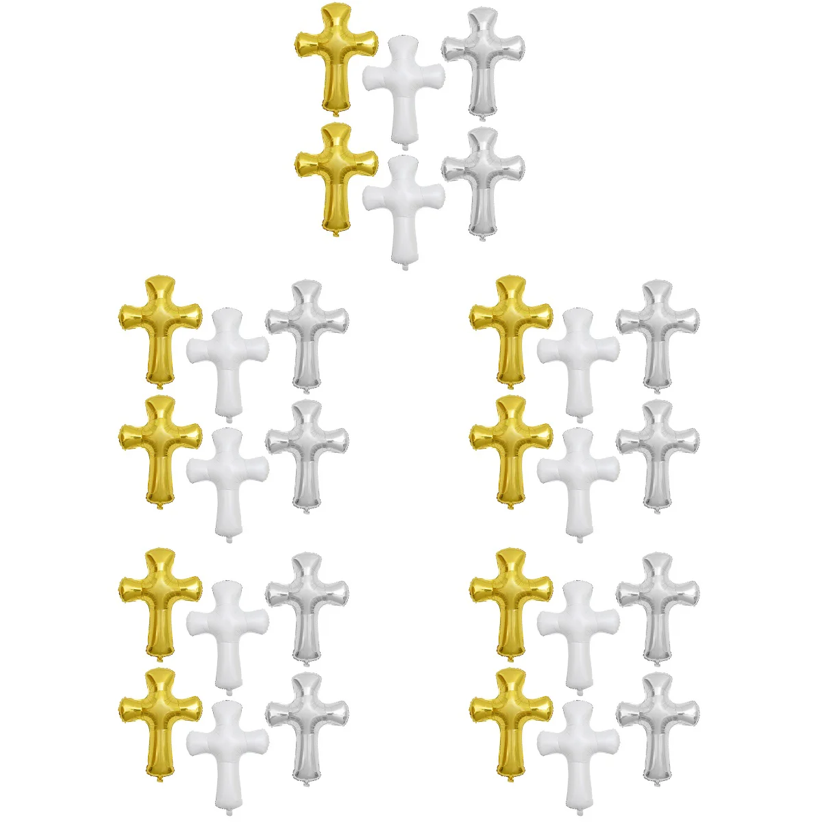 

30 pcs Holy Communion Balloons Cross Balloon Christening Decoration