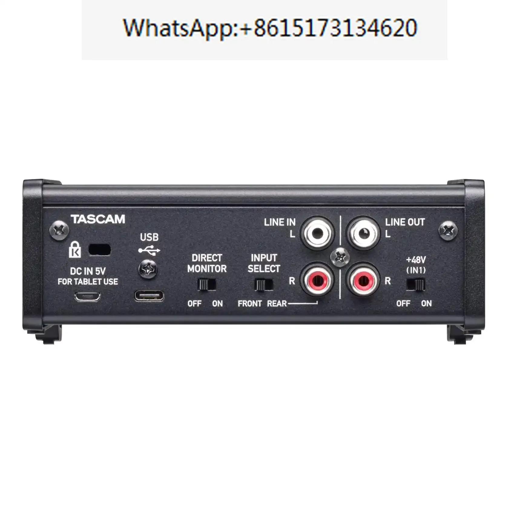 Tascam us-1x2 HR us-1x2HR Универсальный аудиоинтерфейс USB высокого разрешения с 2 входами (1